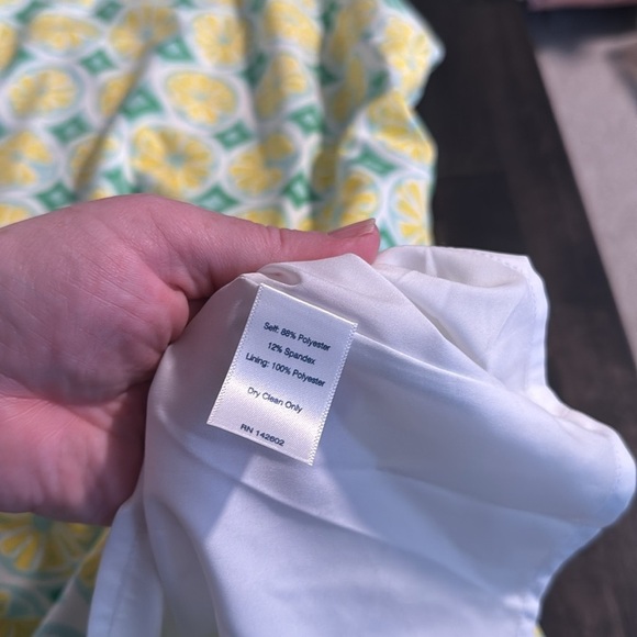 Sail to Sable Lemon Slice Shift Dress Size Medium NWT Preppy Costal Summer - Picture 8 of 8